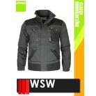 WSW UNO GREYBLACK technikai kevertszálas munkakabát - munkaruha