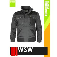   WSW UNO GREYBLACK technikai kevertszálas munkakabát - munkaruha