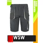 WSW FORECO GREYBLACK technikai kevertszálas rövid munkanadrág - munkaruha