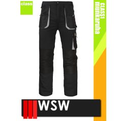   WSW FORECO BLACKGREY technikai kevertszálas derekas munkanadrág - munkaruha