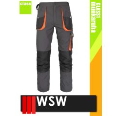   WSW FORECO GREYORANGE technikai kevertszálas derekas munkanadrág - munkaruha