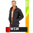 WSW FORECO GREYORANGE technikai kevertszálas strech kabát - munkaruha