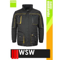   WSW FORECO BLACKYELLOW technikai kevertszálas bélelt téli munkakabát - munkaruha