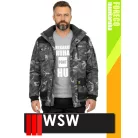 WSW FORECO CAMO technikai kevertszálas bélelt téli munkakabát - munkaruha