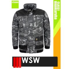   WSW FORECO CAMO technikai kevertszálas bélelt téli munkakabát - munkaruha