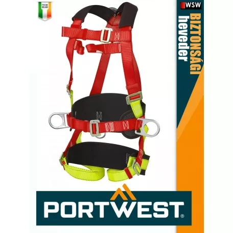 Portwest COMFORT PLUS 3 teljes testheveder 3 bekötési ponttal - zuhanásgátlás