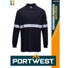 Portwest MODAFLAME NAVY technikai ív és lángálló láthatósági póló - munkaruha
