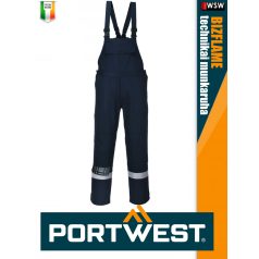   Portwest BIZFLAME PLUS NAVY technikai multinorm kantárosnadrág - munkaruha
