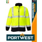 Portwest MODAFLAME YELLOW technikai ív és lángálló láthatósági polár - munkaruha