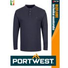 Portwest BIZFLAME PLUS NAVY technikai lángálló póló - munkaruha