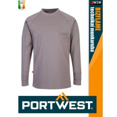   Portwest BIZFLAME PLUS GREY technikai lángálló póló - munkaruha