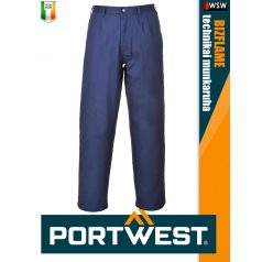   Portwest BIZFLAME PRO NAVY technikai lángálló hegsztő és antisztatikus nadrág - munkaruha