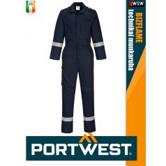   Portwest BIZFLAME PLUS NAVY technikai multinorm stretch 350 g/m2 overál - munkaruha