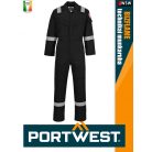 Portwest BIZFLAME PLUS BLACK technikai multinorm 350 g/m2 overál - munkaruha