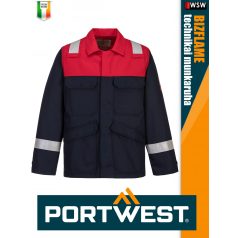   Portwest BIZFLAME PLUS NAVYRED technikai multinorm kabát - munkaruha