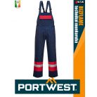 Portwest BIZFLAME PLUS NAVYRED technikai multinorm kantárosnadrág - munkaruha