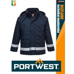   Portwest BIZFLAME PLUS NAVY technikai multinorm bélelt kabát - munkaruha