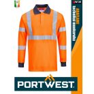 Portwest MODAFLAME ORANGE technikai ív és lángálló láthatósági póló - munkaruha