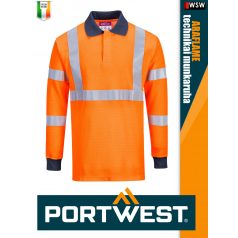   Portwest MODAFLAME ORANGE technikai ív és lángálló láthatósági póló - munkaruha