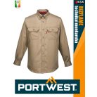 Portwest BIZFLAME PLUS GREY technikai lángálló ing - munkaruha