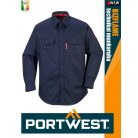 Portwest BIZFLAME PLUS NAVY technikai lángálló ing - munkaruha