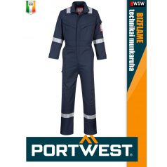   Portwest BIZFLAME ULTRA NAVY technikai multinorm kantáros nadrág - munkaruha