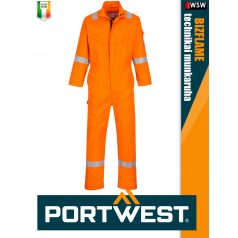   Portwest BIZFLAME ULTRA ORANGE technikai multinorm kantáros nadrág - munkaruha