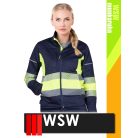 WSW DIRECTO NAVYHV technikai stretch női munkakabát - munkaruha