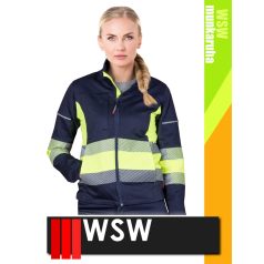   WSW DIRECTO NAVYHV technikai stretch női munkakabát - munkaruha