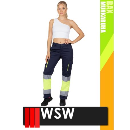 WSW DIRECTO NAVYHV technikai stretch derekas női munkanadrág - munkaruha