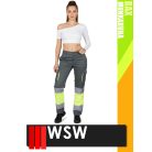 WSW DIRECTO GREYHV technikai stretch derekas női munkanadrág - munkaruha