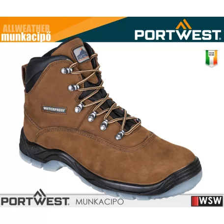 Portwest ALLWEATHER S3 lélegző munkabakancs - munkacipő