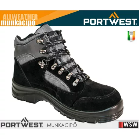 Portwest ALLWEATHER S3 lélegző munkabakancs - munkacipő
