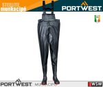   Portwest Steellite FW74 S5 vízálló kantáros nadrág - munkacsizma