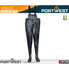   Portwest STEELITE S5 vízálló kantáros nadrág - munkacsizma