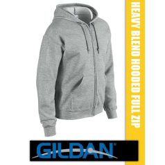 Gildan Hooded Full Zip unisex pulóver