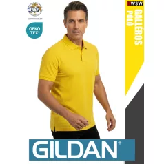   Gildan SOFTSTYLE DAISY rövidujjú férfi galléros 100% pamut póló