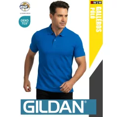   Gildan SOFTSTYLE ROYAL rövidujjú férfi galléros 100% pamut póló
