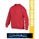 Gildan Heavy Blend Crewneck hosszúujjú gyerek unisex pulóver