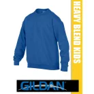 Gildan Heavy Blend Crewneck hosszúujjú gyerek unisex pulóver