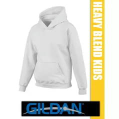Gildan Heavy Blend Hooded hosszúujjú gyerek unisex kapucnis pulóver