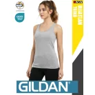 Gildan SOFTSTYLE RSSPORTGREY női ujjatlan 100% pamut trikó