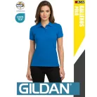 Gildan SOFTSTYLE ROYAL rövidujjú női galléros 100% pamut póló