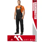 Artmas GRANDMASTER GREY kevertszálas technikai kantárosnadrág - munkaruha