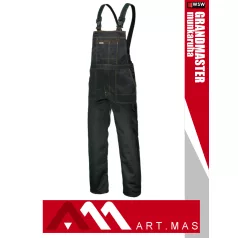   Artmas GRANDMASTER GREY kevertszálas technikai kantárosnadrág - munkaruha