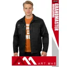 Artmas GRANDMASTER BLACK kevertszálas technikai munkakabát - munkaruha