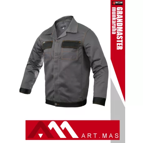 Artmas GRANDMASTER GREY kevertszálas technikai munkakabát - munkaruha