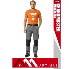  Artmas GRANDMASTER GREY kevertszálas technikai munkanadrág - munkaruha