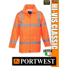 Portwest HI-VIS CLASSIC  jólláthatósági esőkabát - munkaruha