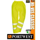 Portwest HI-VIS CLASSIC jólláthatósági esőnadrág - munkaruha